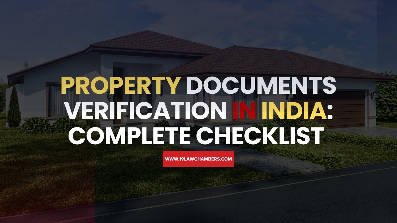 Learn how to verify property documents before buying land or house in India. Complete checklist legal tips by Advocate Ganta Surya Kiran