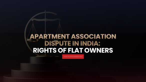 Apartment association dispute India flat owner rights maintenance parking common area - 19 Law Chambers Visakhapatnam