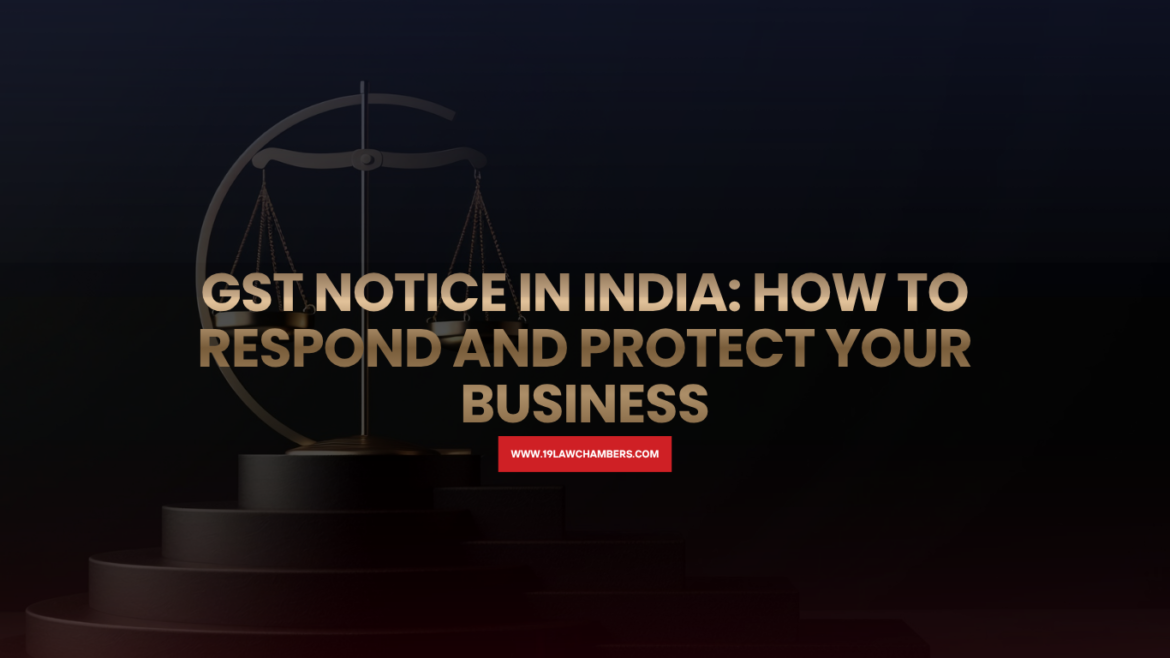 GST notice response India types show cause notice demand appeal - 19 Law Chambers Visakhapatnam