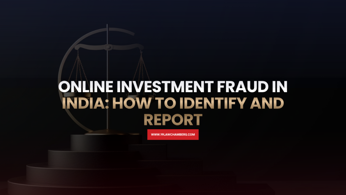 Online investment fraud India Ponzi scheme fake stock tips crypto scam legal remedy - 19 Law Chambers Visakhapatnam