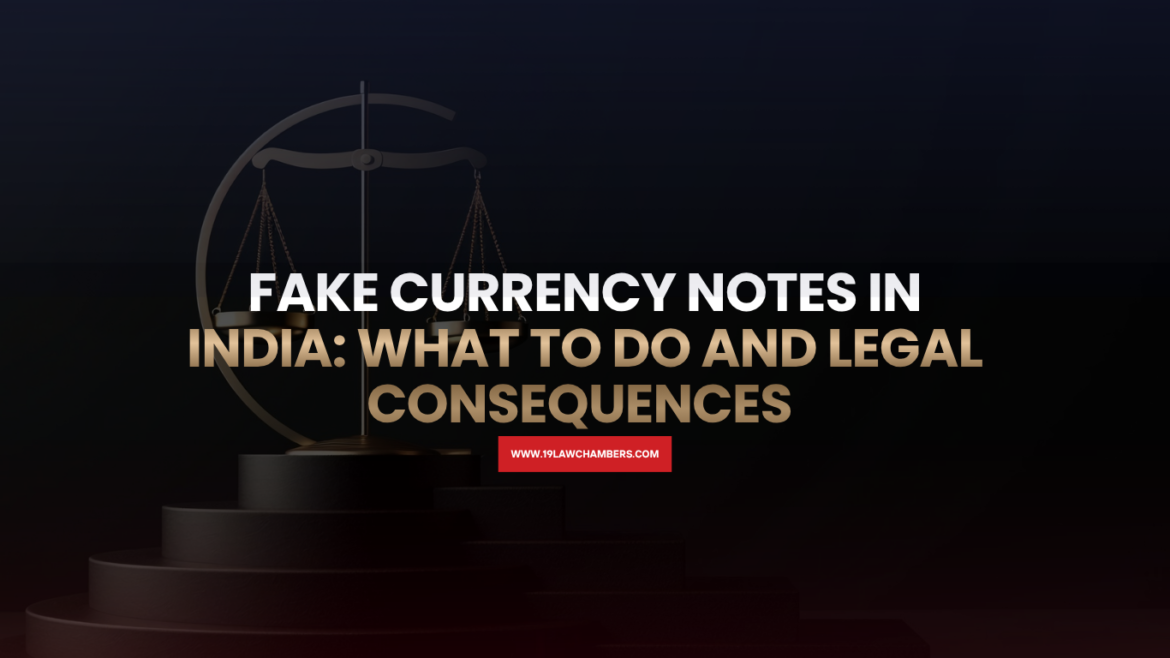 Fake currency notes India legal action report RBI bank counterfeit - 19 Law Chambers Visakhapatnam